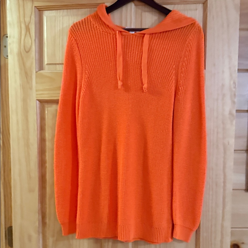 Belle by Kim Gravel Orange Sweater
Size small never wore like new Firm